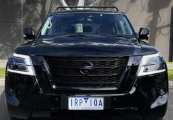 2020 Nissan Patrol Ti Y62 Series 5 MY20 4X4 Dual Range Black Obsidian