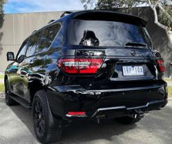 2020 Nissan Patrol Ti Y62 Series 5 MY20 4X4 Dual Range Black Obsidian
