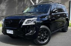 2020 Nissan Patrol Ti Y62 Series 5 MY20 4X4 Dual Range Black Obsidian