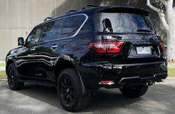 2020 Nissan Patrol Ti Y62 Series 5 MY20 4X4 Dual Range Black Obsidian