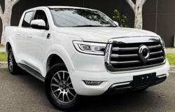2022 GWM Ute Cannon NPW 4X4 Pearl White