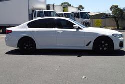 2021 BMW 5 Series 530d M Sport G30 LCI WHITE