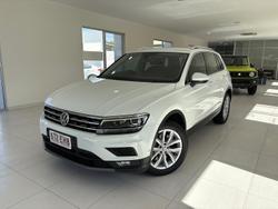 2019 Volkswagen Tiguan 132TSI Comfortline 5N MY19.5 Four Wheel Drive Pure White