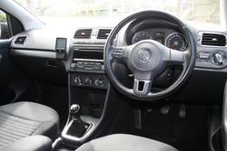 2013 Volkswagen Polo 77TSI Comfortline 6R MY14 Deep Black
