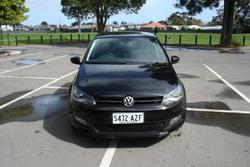 2013 Volkswagen Polo 77TSI Comfortline 6R MY14 Deep Black