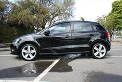 2013 Volkswagen Polo 77TSI Comfortline 6R MY14 Deep Black