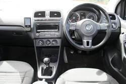 2013 Volkswagen Polo 77TSI Comfortline 6R MY14 Deep Black