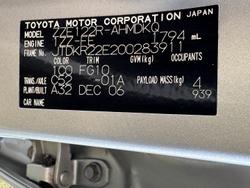 2006 Toyota
Corolla Ascent