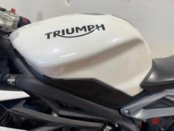 2015 Triumph DAYTONA 675 WHITE