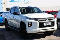 2022 Mitsubishi Triton GLX-R MR MY22 4X4 Dual Range White