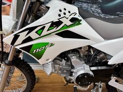 2025 Kawasaki KLX110RL WHITE