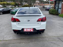 2016 Holden Commodore SV6 Black VF Series II MY16 Heron White