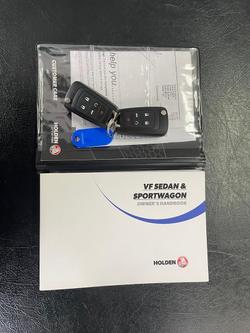 2016 Holden Commodore SV6 Black VF Series II MY16 Heron White