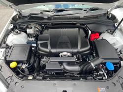 2016 Holden Commodore SV6 Black VF Series II MY16 Heron White