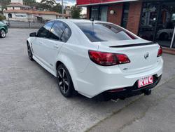 2016 Holden Commodore SV6 Black VF Series II MY16 Heron White