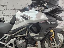 2023 Triumph Tiger 1200 Rally Pro Tiger White