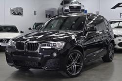 2017 BMW X3 xDrive20d F25 LCI 4X4 Constant Carbon Black