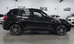 2017 BMW X3 xDrive20d F25 LCI 4X4 Constant Carbon Black