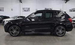 2017 BMW X3 xDrive20d F25 LCI 4X4 Constant Carbon Black