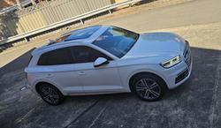 2020 Audi Q5 45 TFSI sport FY MY20 4X4 On Demand Glacier White