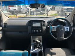 2012 Nissan Navara ST 25th Anniversary D40 Series 6 4X4 Dual Range Silver Lightning