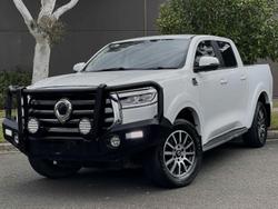 2022 GWM Ute Cannon NPW 4X4 Pearl White