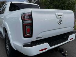 2022 GWM Ute Cannon NPW 4X4 Pearl White