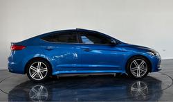 2017 Hyundai Elantra SR Turbo AD MY17 Marina Blue