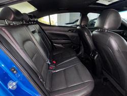 2017 Hyundai Elantra SR Turbo AD MY17 Marina Blue