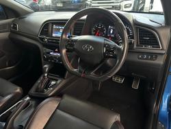 2017 Hyundai Elantra SR Turbo AD MY17 Marina Blue