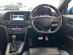 2017 Hyundai Elantra SR Turbo AD MY17 Marina Blue