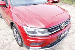 2016 Volkswagen Tiguan 132TSI Comfortline 5N MY17 Four Wheel Drive Ruby Red