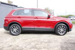 2016 Volkswagen Tiguan 132TSI Comfortline 5N MY17 Four Wheel Drive Ruby Red