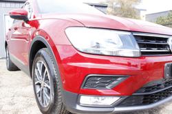 2016 Volkswagen Tiguan 132TSI Comfortline 5N MY17 Four Wheel Drive Ruby Red