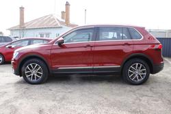 2016 Volkswagen Tiguan 132TSI Comfortline 5N MY17 Four Wheel Drive Ruby Red