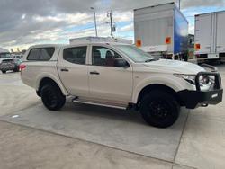 2017 Mitsubishi Triton GLX MQ MY17 4X4 Dual Range White