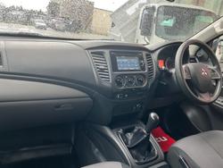2017 Mitsubishi Triton GLX MQ MY17 4X4 Dual Range White