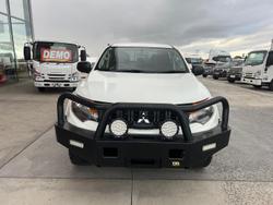 2017 Mitsubishi Triton GLX MQ MY17 4X4 Dual Range White