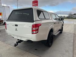 2017 Mitsubishi Triton GLX MQ MY17 4X4 Dual Range White