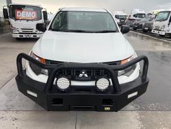 2017 Mitsubishi Triton GLX MQ MY17 4X4 Dual Range White