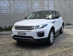 2016 Land Rover Range Rover Evoque TD4 150 Pure L538 MY16.5 4X4 Constant Fuji White