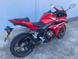 2016 Honda CBR500R Red