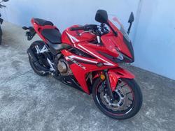 2016 Honda CBR500R Red