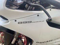 2014 DUCATI 899 PANIGALE White