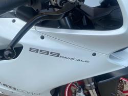 2014 DUCATI 899 PANIGALE White