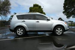 2007 Mitsubishi Outlander LS ZG MY08 4X4 On Demand Silver