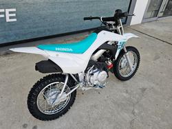 2025 Honda CRF110F White