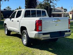 2025 Mitsubishi Triton GLX MV MY25 4X4 Dual Range White