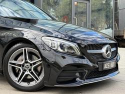 2019 Mercedes-Benz C-Class C200 A205 Obsidian Black