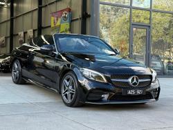 2019 Mercedes-Benz C-Class C200 A205 Obsidian Black